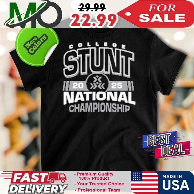 2025 College STUNT National Championship - Adult & Kids T-Shirts, Sweatshirts & Hoodies apparel design preview 1