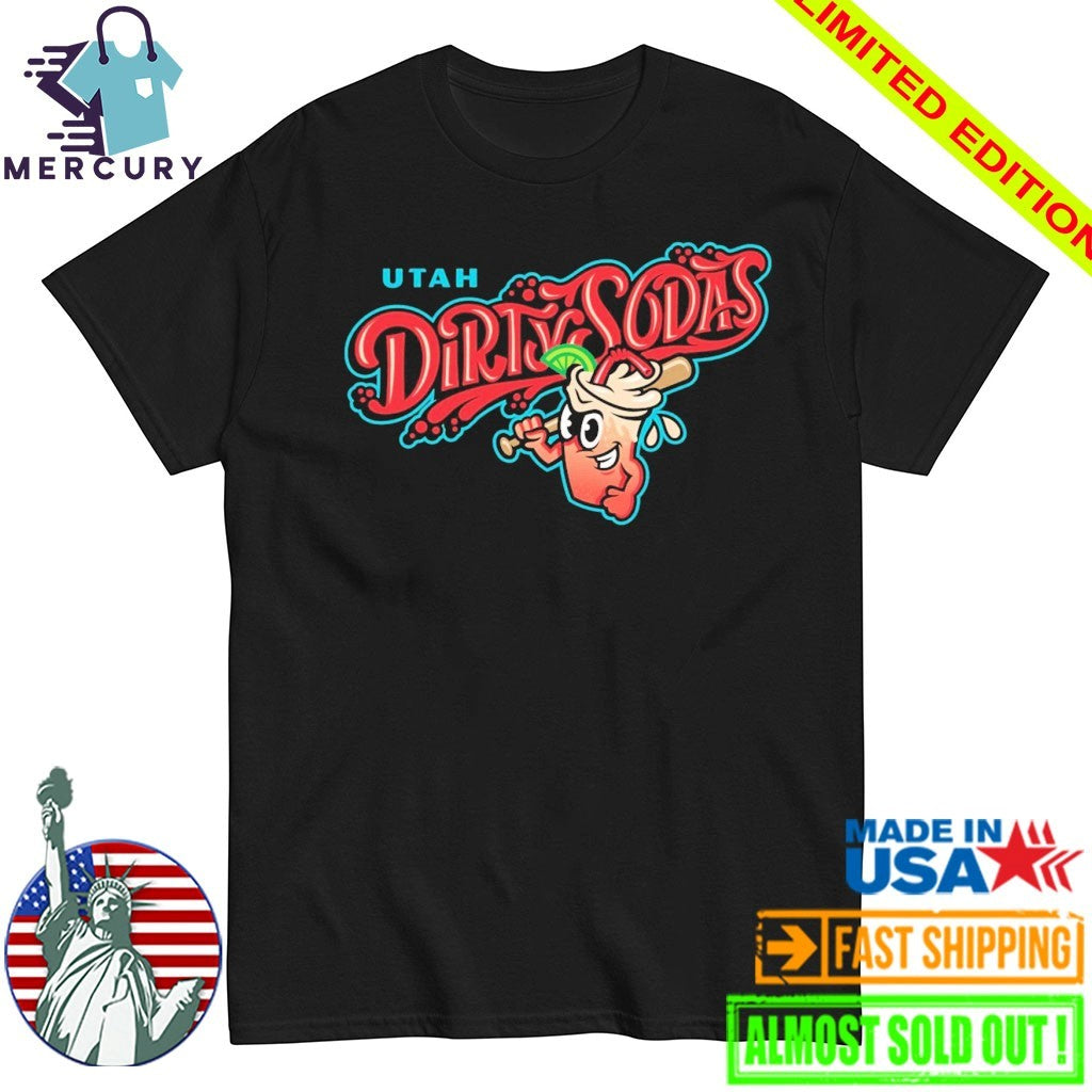 2026 Salt Lake Bees Utah Dirty Sodas Cream - Adult & Kids T-Shirts, Sweatshirts & Hoodies apparel design preview 1