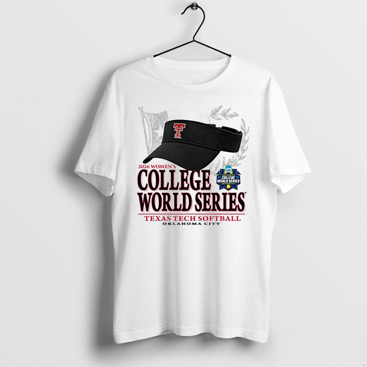 Official 2026 Womens College Texas Tech Softball - Adult & Kids T-Shirts, Sweatshirts & Hoodies apparel design preview 1