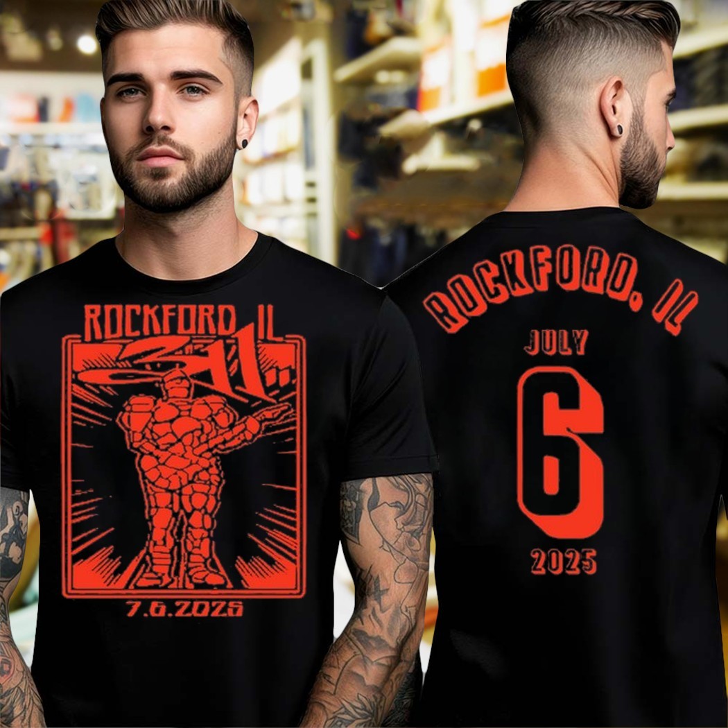 311 July 06 2025 Rockford, IL Two Sides - Adult & Kids T-Shirts, Sweatshirts & Hoodies apparel design preview 1