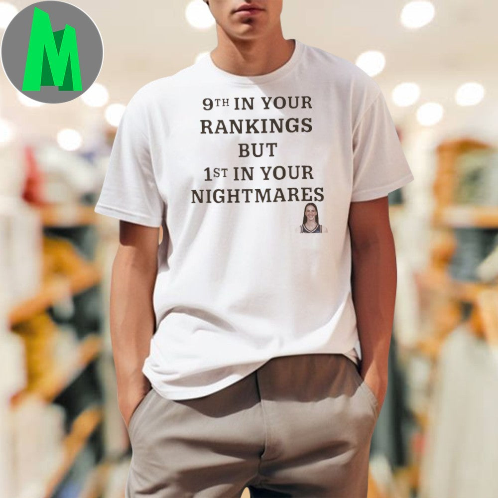 9th In Your Rankings But 1st Nightmares - Adult & Kids T-Shirts, Sweatshirts & Hoodies apparel design preview 1