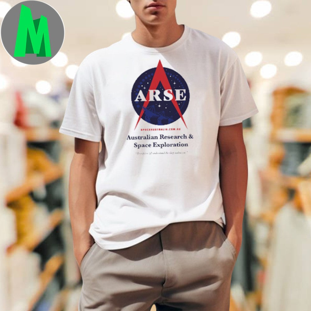 ARSE Australian Research Space Exploration Launch - Adult & Kids T-Shirts, Sweatshirts & Hoodies apparel design preview 1