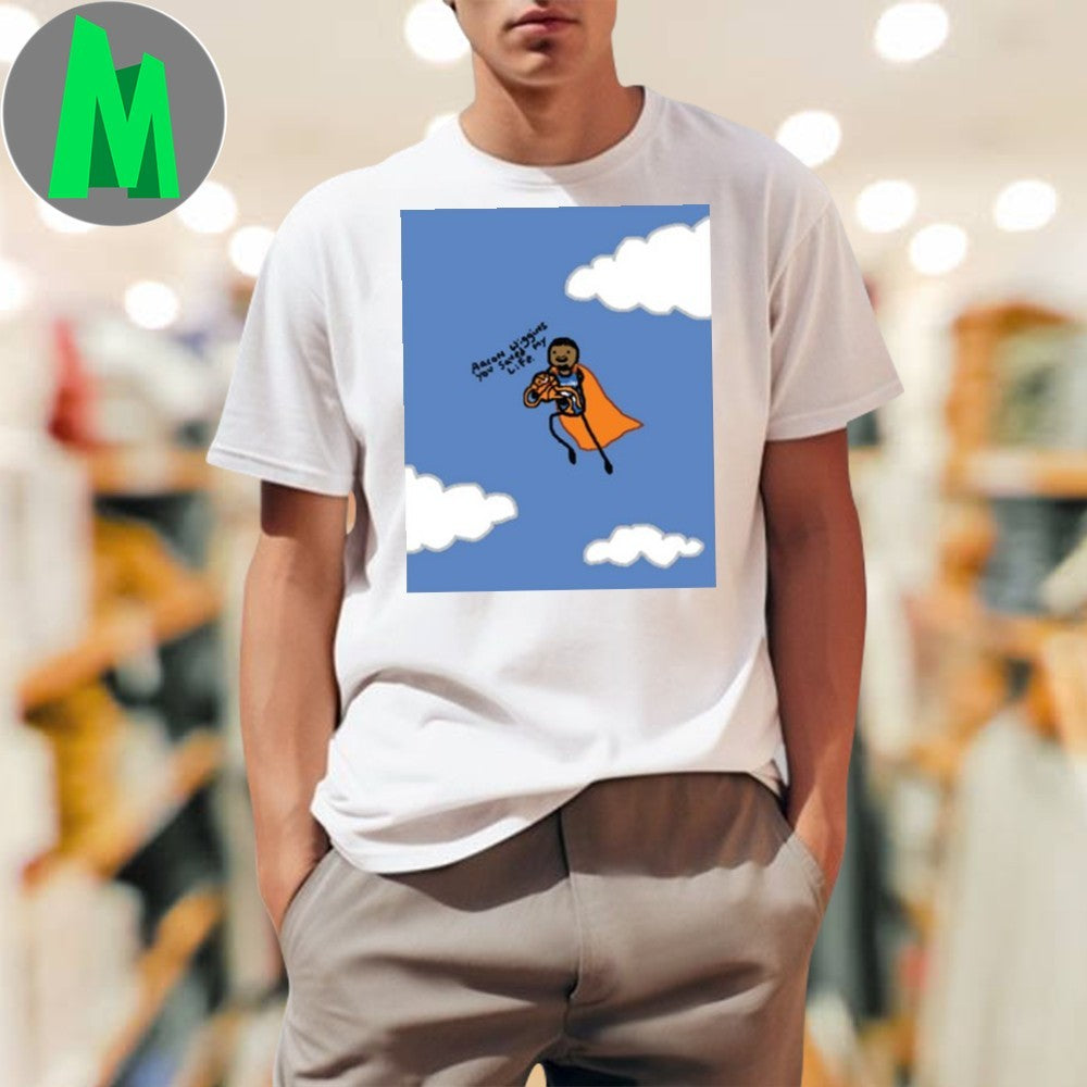 Aaron Wiggins You Saved My Life - Adult & Kids T-Shirts, Sweatshirts & Hoodies apparel design preview 1