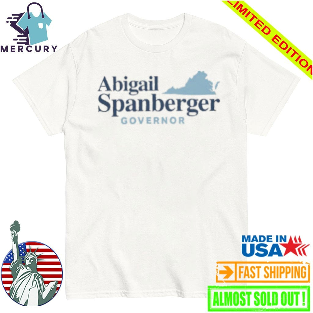Abigail Spanberger Governor - Adult & Kids T-Shirts, Sweatshirts & Hoodies apparel design preview 1