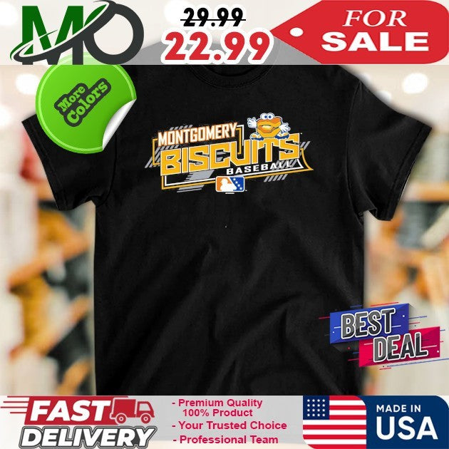 Adult Babb Montgomery Biscuits Baseball - Adult & Kids T-Shirts, Sweatshirts & Hoodies apparel design preview 1