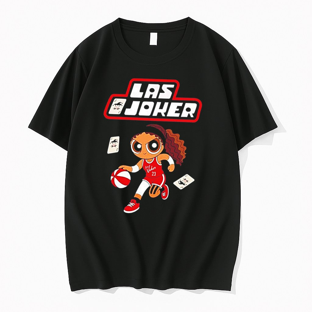 Official Aja Wilson Last Vegas Aces Las Joker 23 Jpg - Adult & Kids T-Shirts, Sweatshirts & Hoodies apparel design preview 1