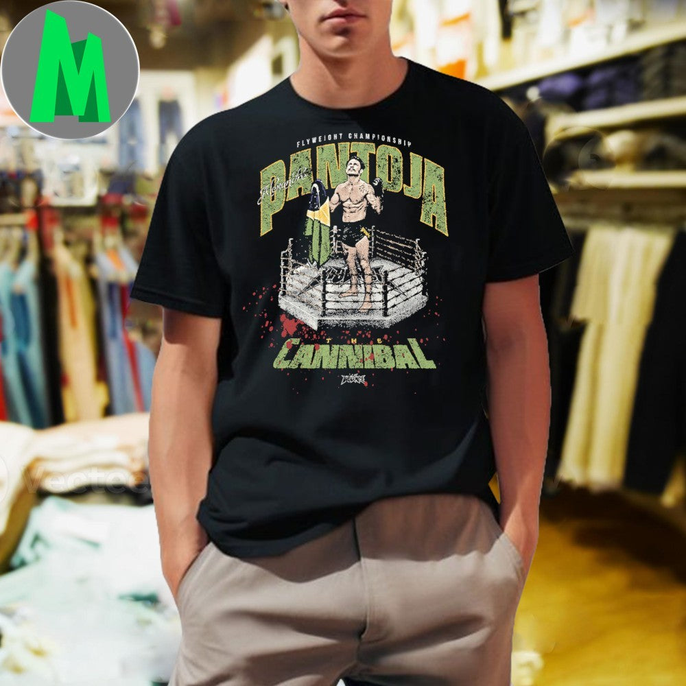 Alexandre Pantoja The Cannibal UFC Flyweight Champion - Adult & Kids T-Shirts, Sweatshirts & Hoodies apparel design preview 1
