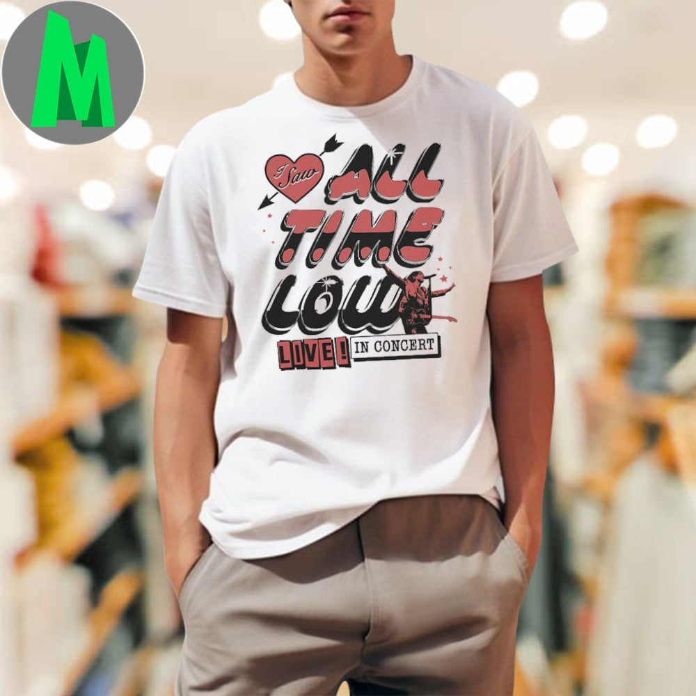 All Time Low Live In Concert Band Graphic - Adult & Kids T-Shirts, Sweatshirts & Hoodies apparel design preview 1