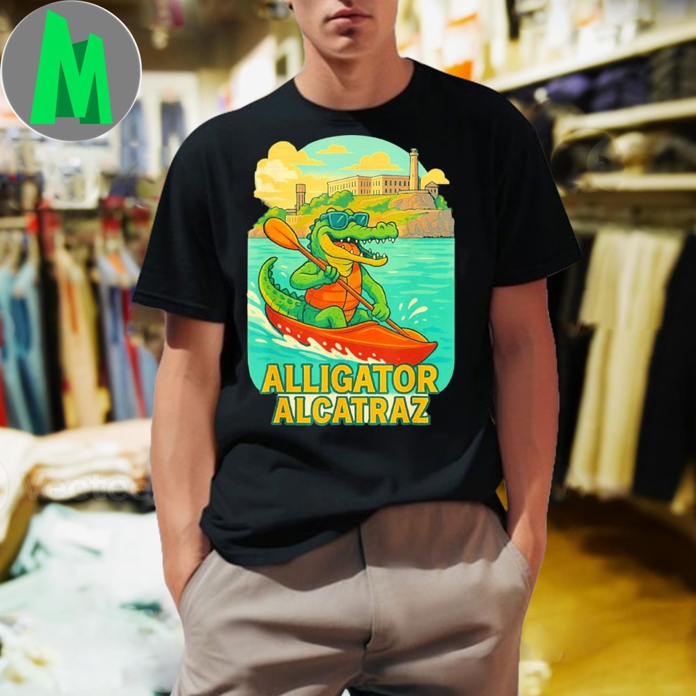 Alligator Alcatraz Funny Florida Everglades Prison - Adult & Kids T-Shirts, Sweatshirts & Hoodies apparel design preview 1