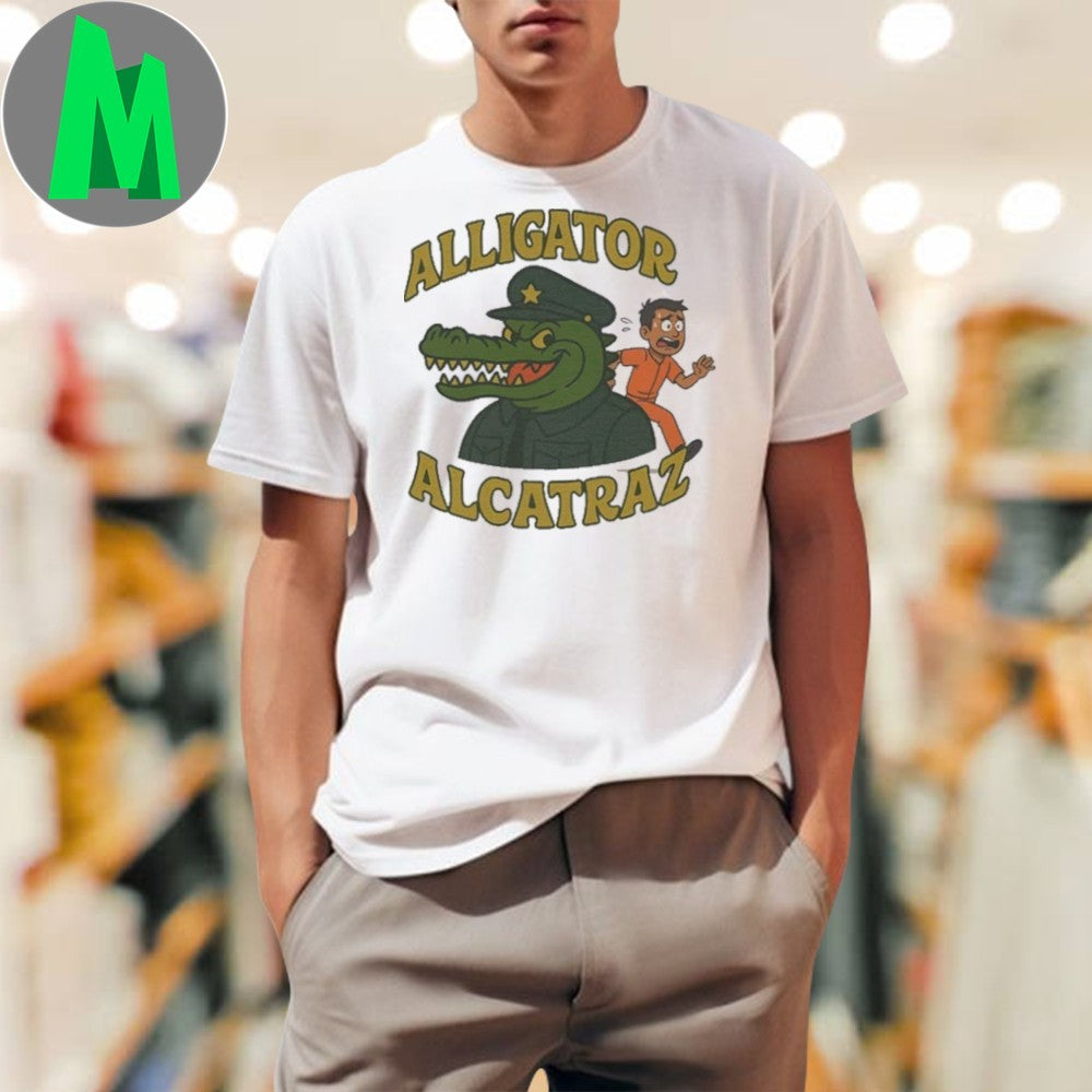 Alligator Alcatraz ICE Detention Everglades Florida - Adult & Kids T-Shirts, Sweatshirts & Hoodies apparel design preview 1