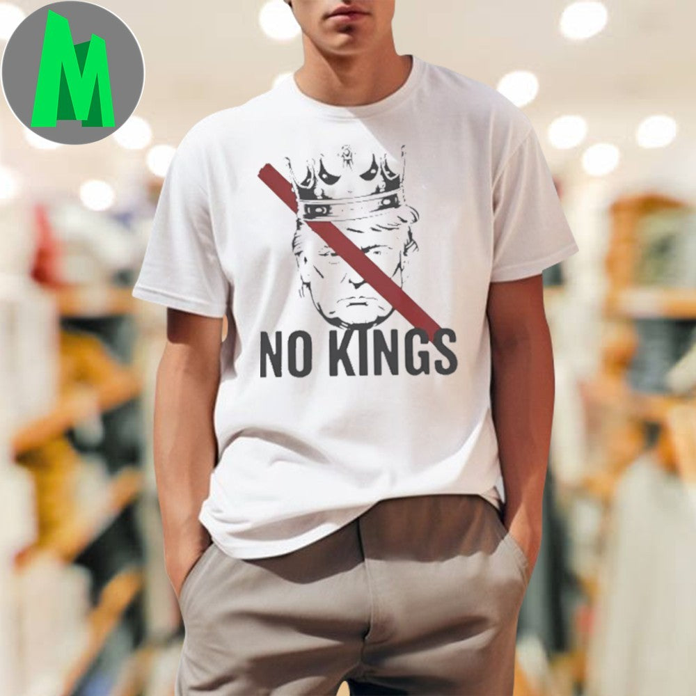Anti-Trump No Kings Crown Graphic - Adult & Kids T-Shirts, Sweatshirts & Hoodies apparel design preview 1