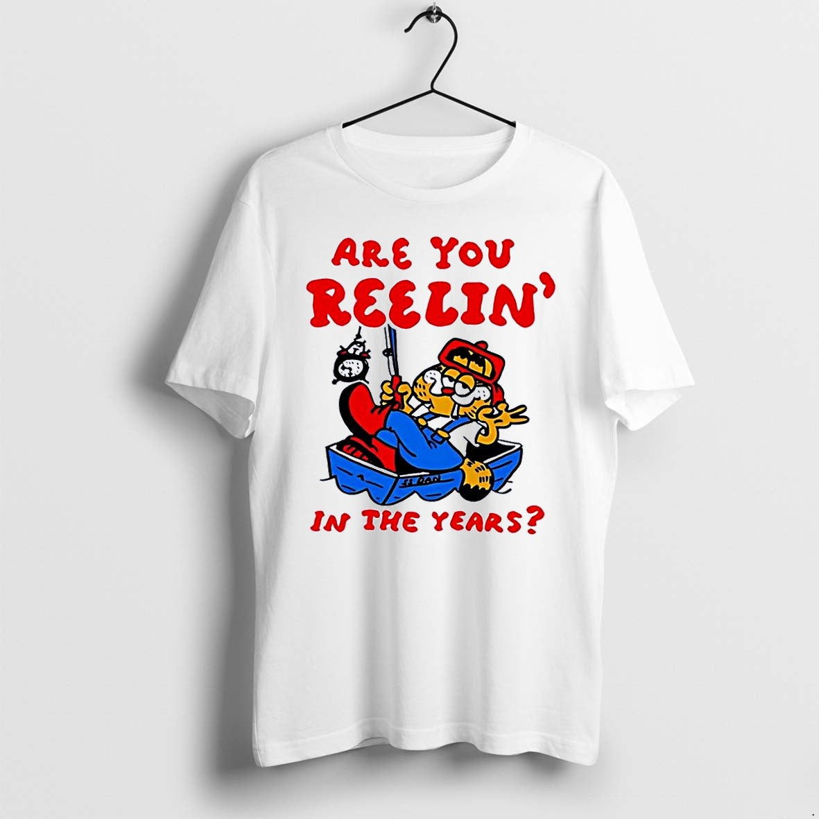 Official Are You Reelin In The Years White Jpg - Adult & Kids T-Shirts, Sweatshirts & Hoodies apparel design preview 1