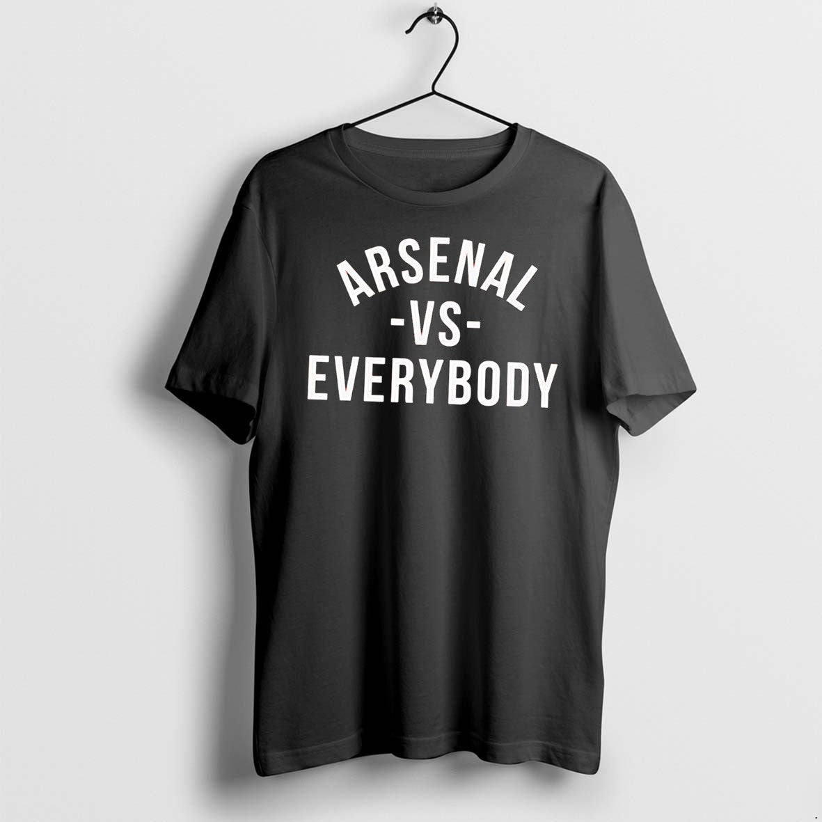 Official Arsenal Fc Vs Everybody Jpg - Adult & Kids T-Shirts, Sweatshirts & Hoodies apparel design preview 1