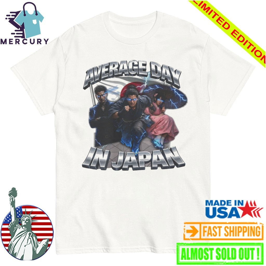 Average Day In Japan - Adult & Kids T-Shirts, Sweatshirts & Hoodies apparel design preview 1