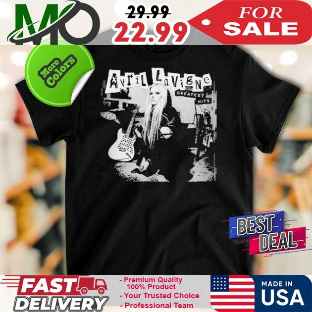 Avril Lavigne Greatest Hits Dateback Tour 2025 - Adult & Kids T-Shirts, Sweatshirts & Hoodies apparel design preview 1