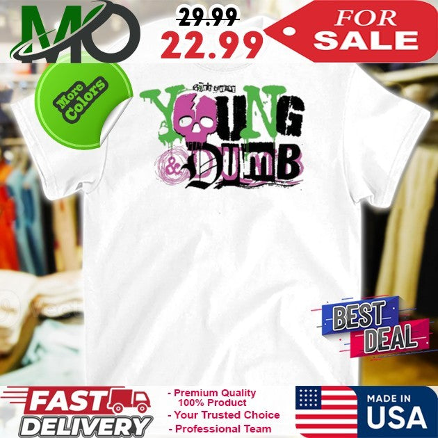 Avril Lavigne Young And Dumb - Adult & Kids T-Shirts, Sweatshirts & Hoodies apparel design preview 1