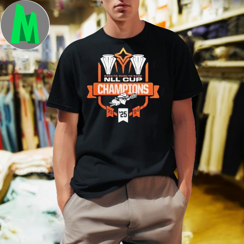 Back To Buffalo Bandits 2025 NLL Cup Champions - Adult & Kids T-Shirts, Sweatshirts & Hoodies apparel design preview 1