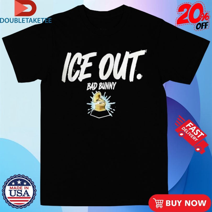 Bad Bunny Ice Out Grammy 2026 Award Abolish - Adult & Kids T-Shirts, Sweatshirts & Hoodies apparel design preview 1