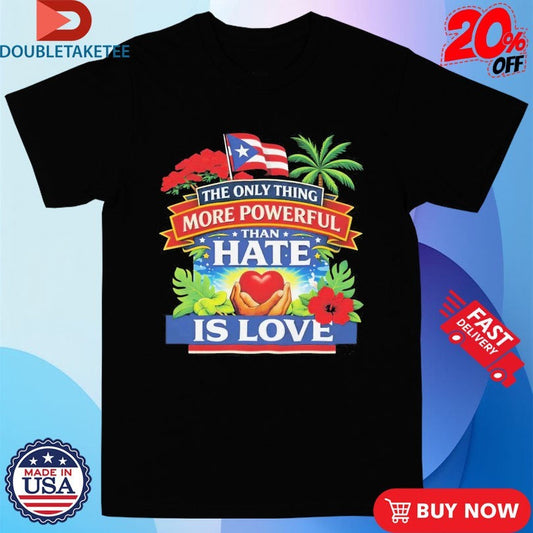 Bad Bunny Puerto Rico The Only Thing More Powerful - Adult & Kids T-Shirts, Sweatshirts & Hoodies apparel design preview 1