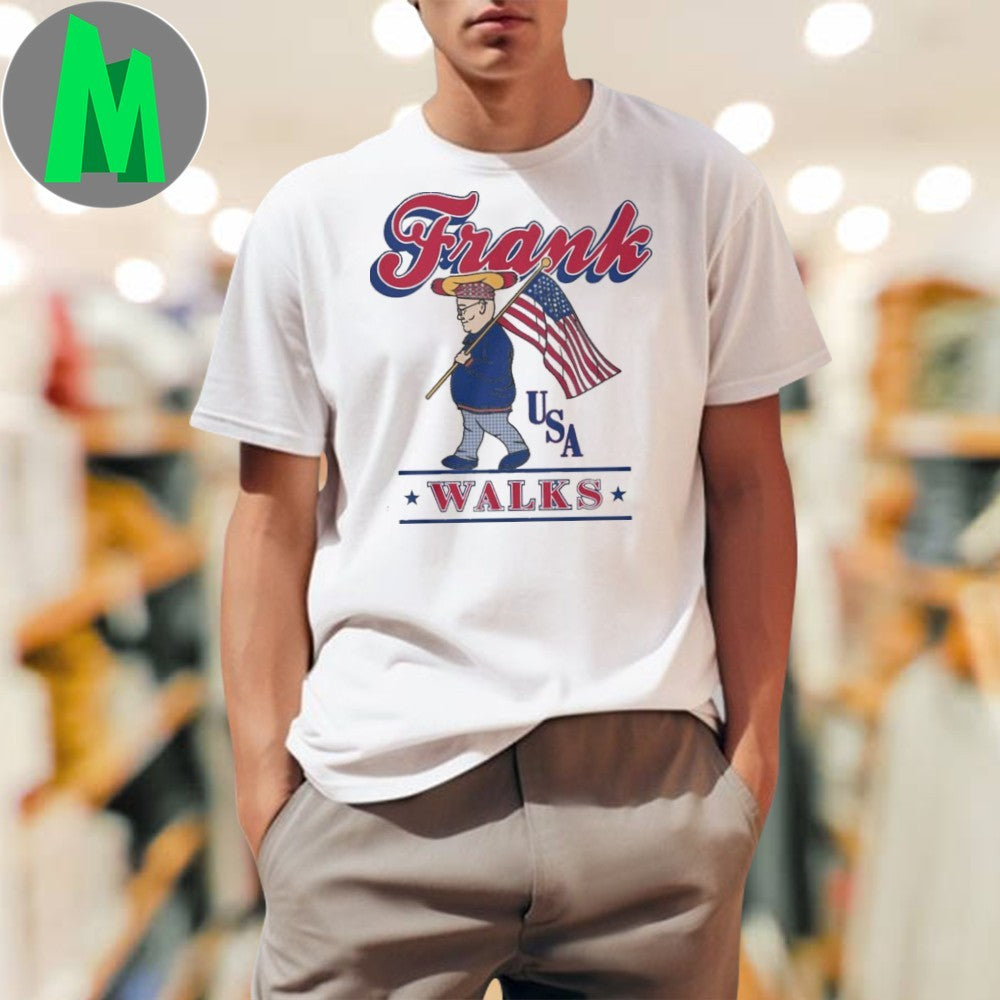 Barstool Sports Frank Walks USA Logo - Adult & Kids T-Shirts, Sweatshirts & Hoodies apparel design preview 1