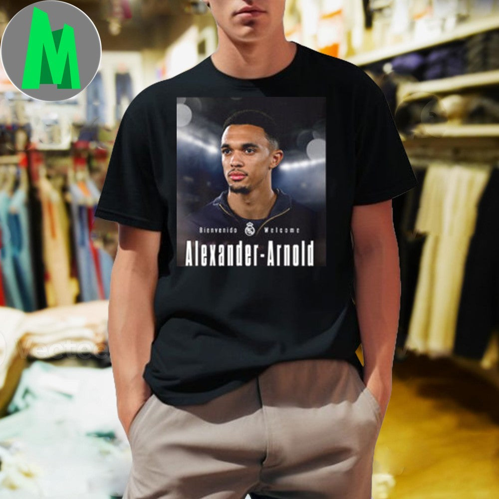 Bienvenido Welcome New Star Trent Alexander-Arnold - Adult & Kids T-Shirts, Sweatshirts & Hoodies apparel design preview 1