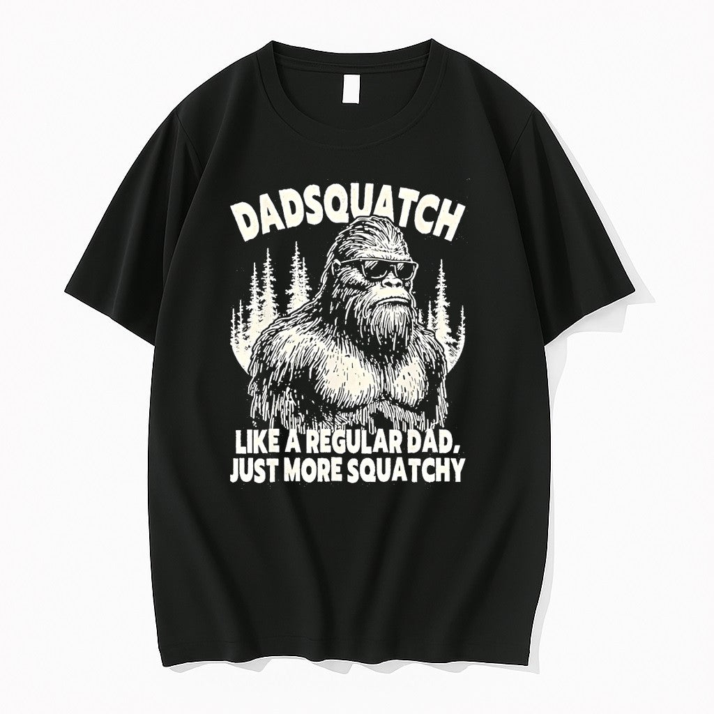 Official Bigfoot Sasquatch Like A Regular Dad Just - Adult & Kids T-Shirts, Sweatshirts & Hoodies apparel design preview 1
