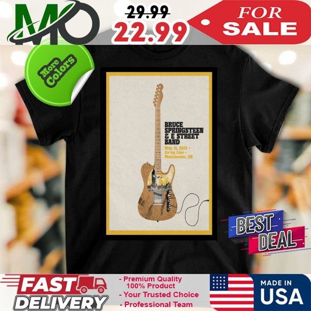 Bruce Springsteen The E Street Band On Tour May 14 - Adult & Kids T-Shirts, Sweatshirts & Hoodies apparel design preview 1