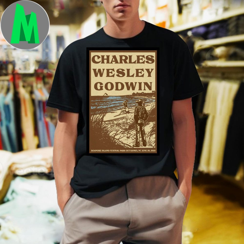Charles Wesley Godwin Roanoke Island Outer Banks NC - Adult & Kids T-Shirts, Sweatshirts & Hoodies apparel design preview 1