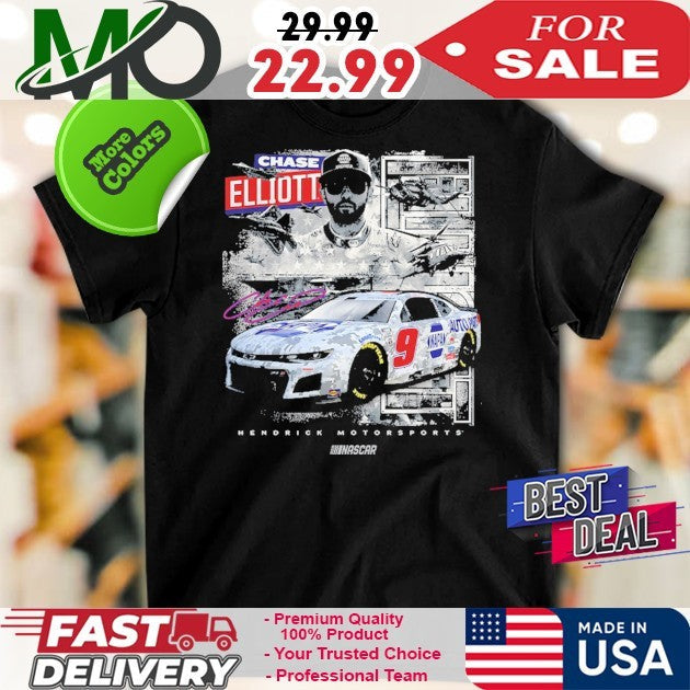 Chase Elliott NAPA Hendrick Motorsports NASCAR - Adult & Kids T-Shirts, Sweatshirts & Hoodies apparel design preview 1