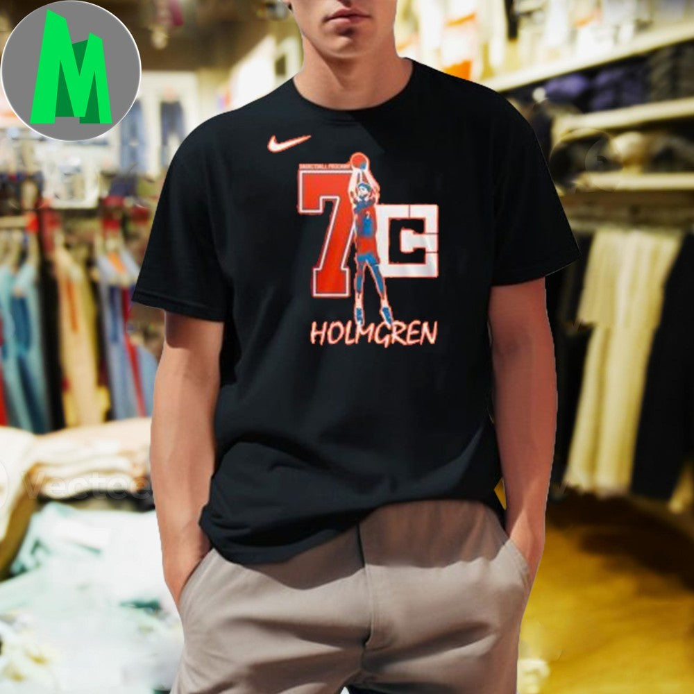 Chet Holmgren 7C Oklahoma City Thunder 2025 - Adult & Kids T-Shirts, Sweatshirts & Hoodies apparel design preview 1