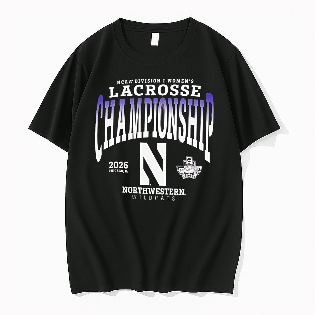 Official Chicago Northwestern Wildcats Ncaa Division - Adult & Kids T-Shirts, Sweatshirts & Hoodies apparel design preview 1