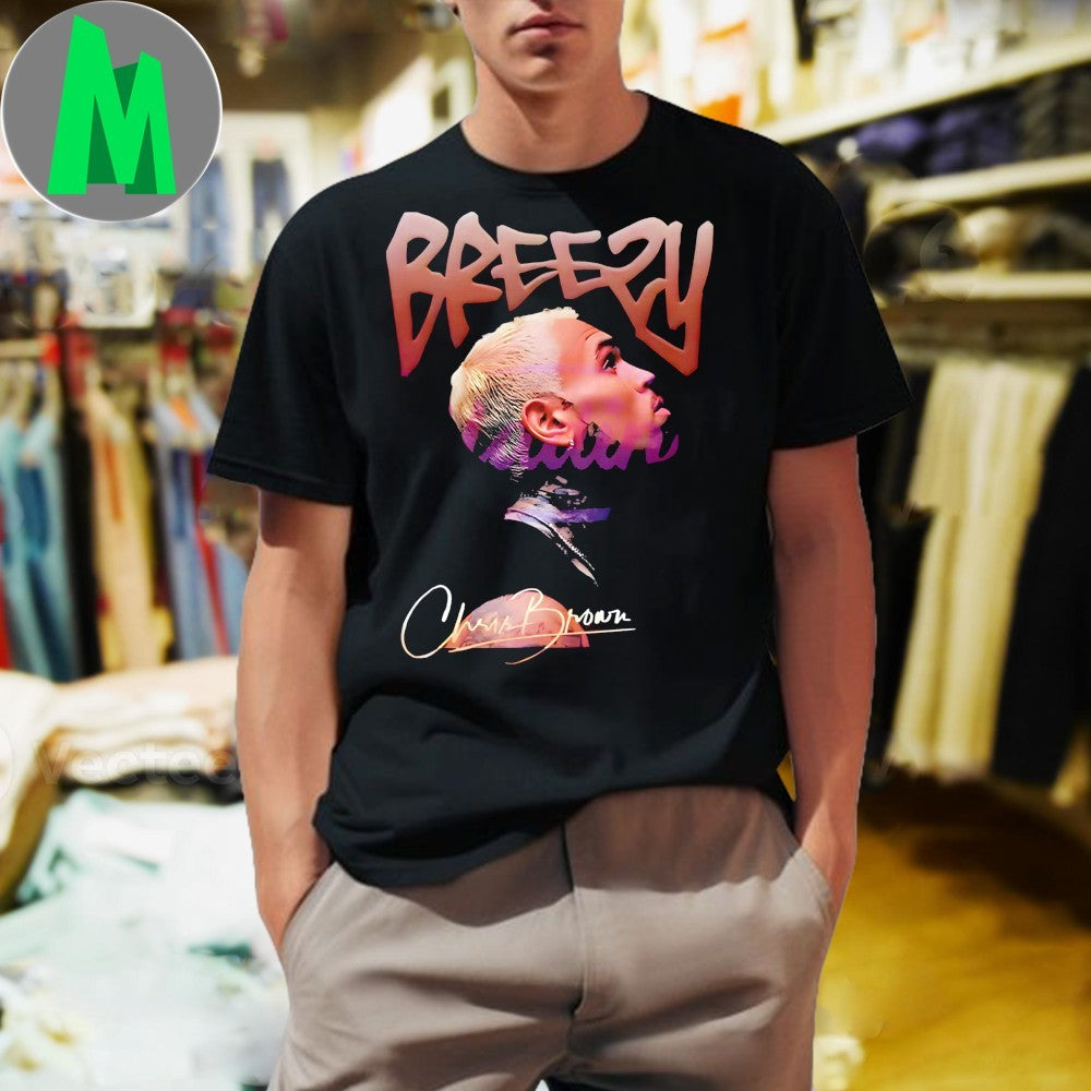 Chris Brown Breezy Bowl Xx 2025 Concert Graphic - Adult & Kids T-Shirts, Sweatshirts & Hoodies apparel design preview 1