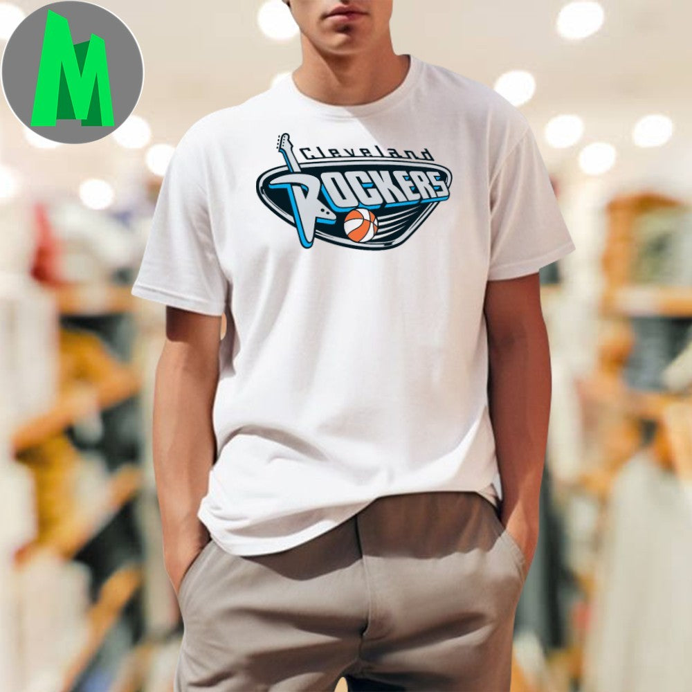 Cleveland Rockers WNBA Team Logo Basketball - Adult & Kids T-Shirts, Sweatshirts & Hoodies apparel design preview 1