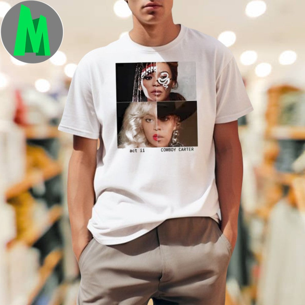 Cowboy-Carter-Act-II-Beyoncé- - Adult & Kids T-Shirts, Sweatshirts & Hoodies apparel design preview 1