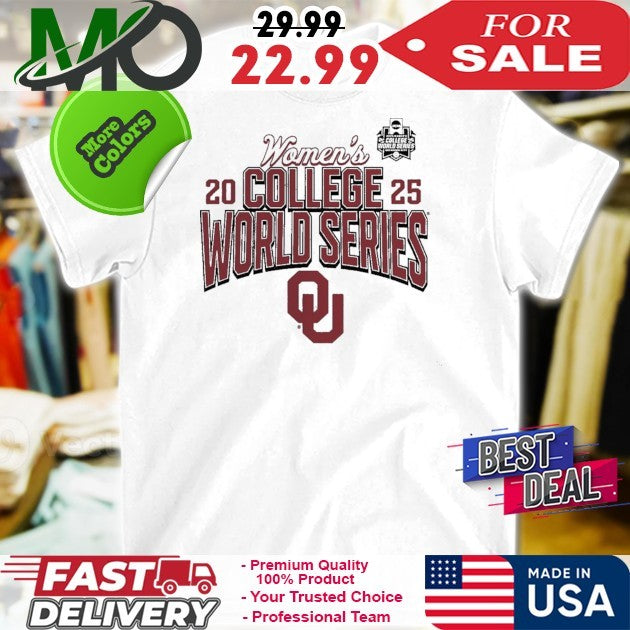 Crimson Oklahoma Sooners 2025 NCAA Softball Women's - Adult & Kids T-Shirts, Sweatshirts & Hoodies apparel design preview 1