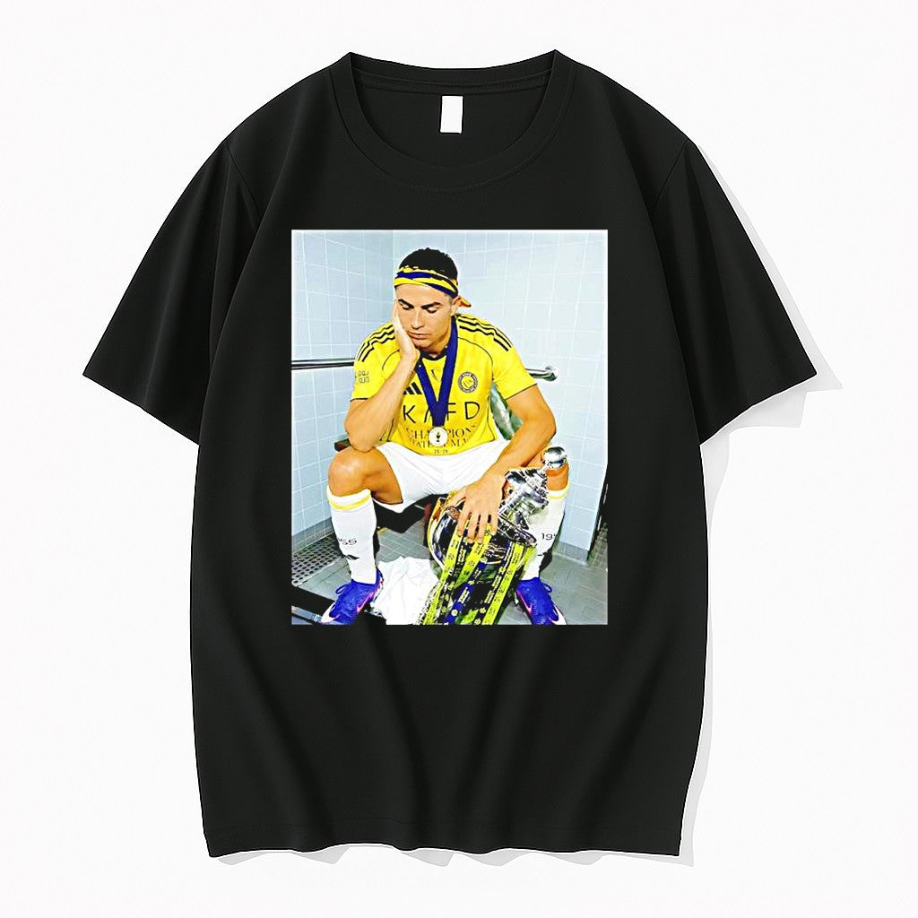 Official Cristiano Ronaldo Al Nassr Champion 2026 - Adult & Kids T-Shirts, Sweatshirts & Hoodies apparel design preview 1