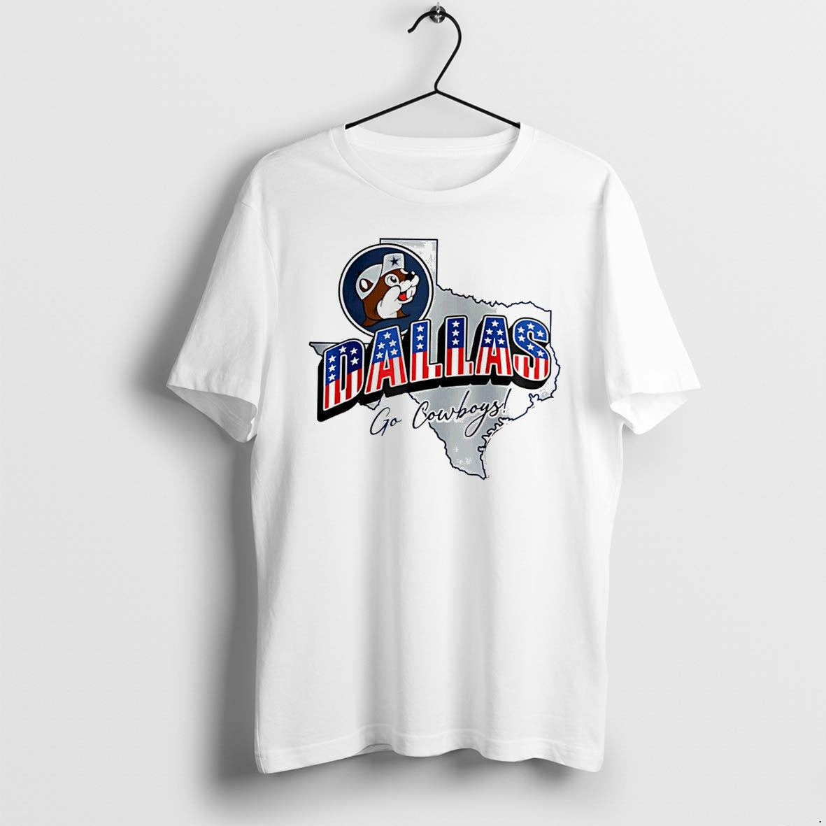 Official Dallas Cowboys Buc Ees Go Patriotic Jpg - Adult & Kids T-Shirts, Sweatshirts & Hoodies apparel design preview 1