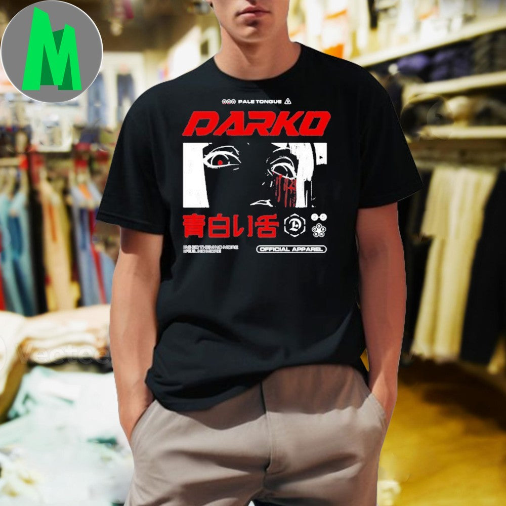 Darko Pale Tongue Japanese Inspired Graphic - Adult & Kids T-Shirts, Sweatshirts & Hoodies apparel design preview 1