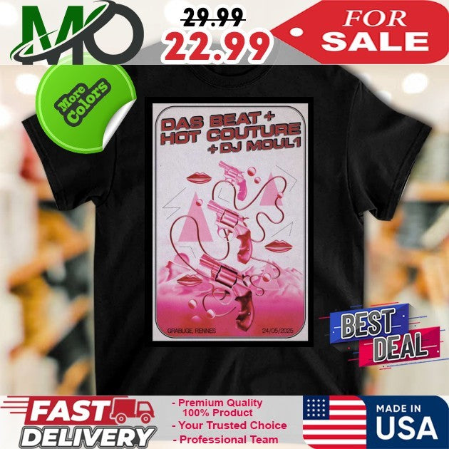 Das Beat Hot Couture Poster May 24 2025 Grabuge - Adult & Kids T-Shirts, Sweatshirts & Hoodies apparel design preview 1