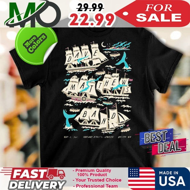 Dave Matthews Band Boston Calling 2025 Concert Fan - Adult & Kids T-Shirts, Sweatshirts & Hoodies apparel design preview 1