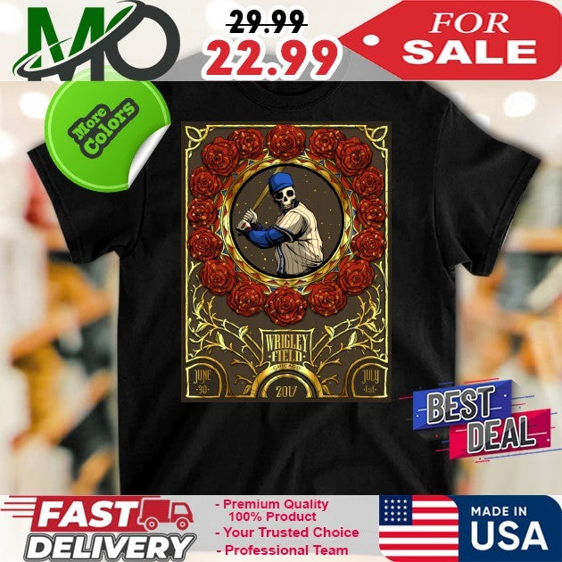 Dead Company Chicago Wrigley Field - Adult & Kids T-Shirts, Sweatshirts & Hoodies apparel design preview 1