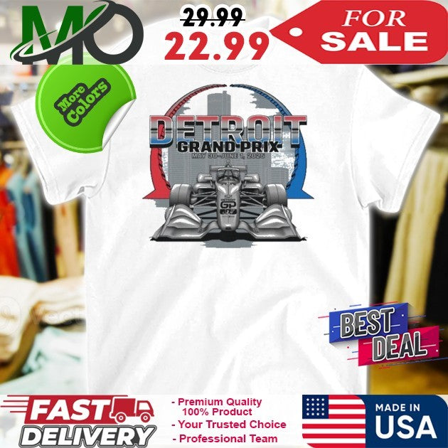Detroit Grand Prix City Hart Plaza May 30 June 1 2025 - Adult & Kids T-Shirts, Sweatshirts & Hoodies apparel design preview 1