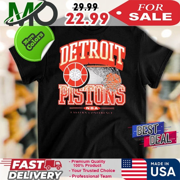 Detroit Pistons NBA Eastern Conference 2025 - Adult & Kids T-Shirts, Sweatshirts & Hoodies apparel design preview 1
