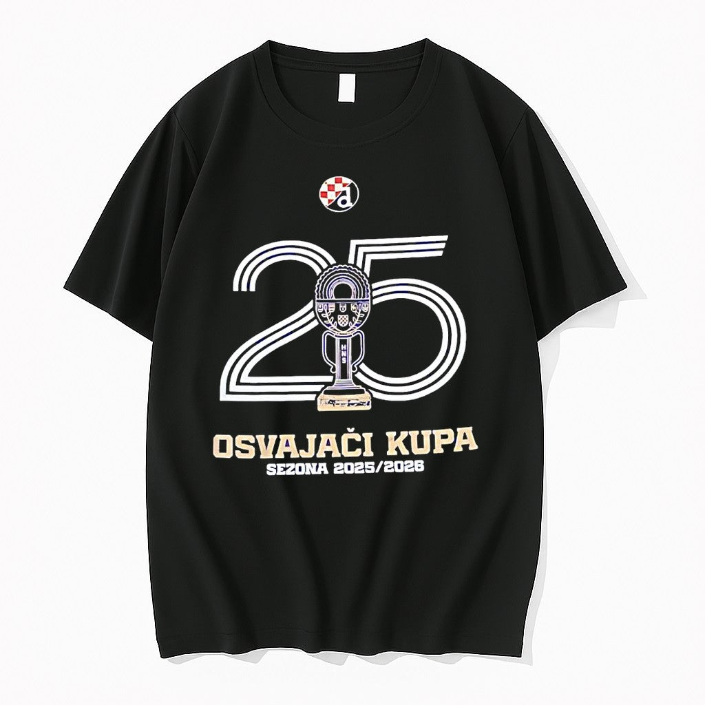 Official Dinamo Zagreb 25th Anniversary Hns Cup - Adult & Kids T-Shirts, Sweatshirts & Hoodies apparel design preview 1