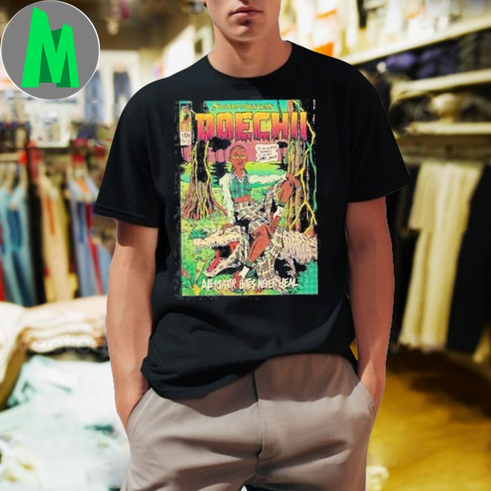 Doechii Alligator Bites Never Heal Graphic R&B Hip - Adult & Kids T-Shirts, Sweatshirts & Hoodies apparel design preview 1