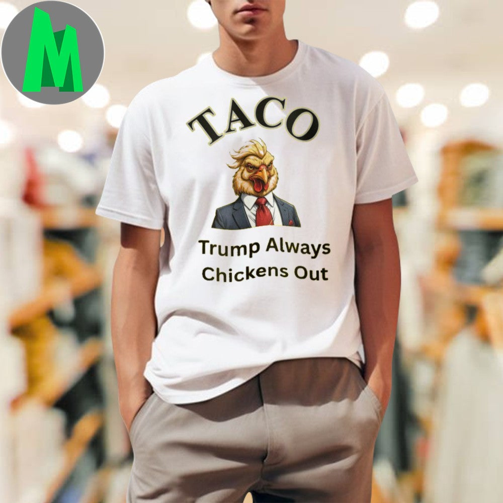 Donald Trump Chicken Cartoon Political Satire - Adult & Kids T-Shirts, Sweatshirts & Hoodies apparel design preview 1