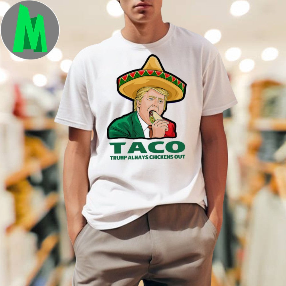 Donald Trump Sombrero Taco Political Humor Satire - Adult & Kids T-Shirts, Sweatshirts & Hoodies apparel design preview 1