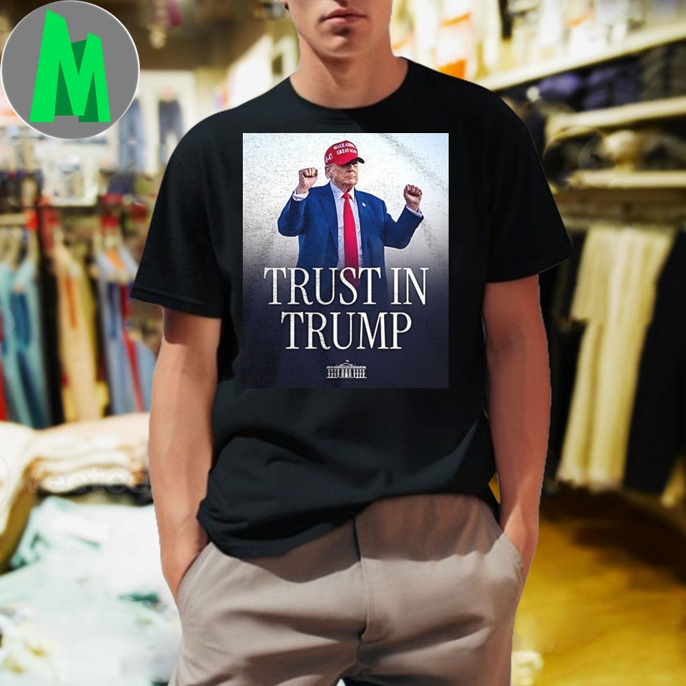 Donald Trump Trust In Political Graphic - Adult & Kids T-Shirts, Sweatshirts & Hoodies apparel design preview 1