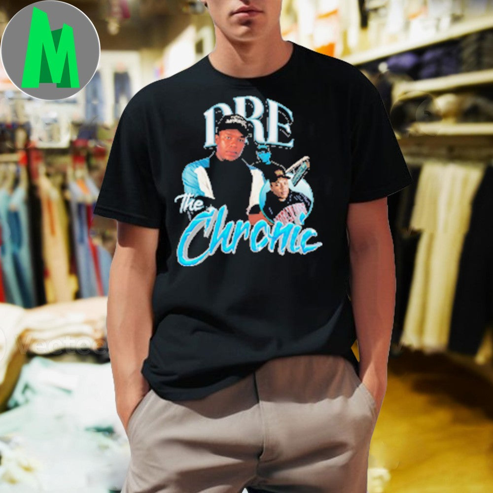 Dr. Dre The Chronic Album Cover Rapper Hip Hop Music - Adult & Kids T-Shirts, Sweatshirts & Hoodies apparel design preview 1