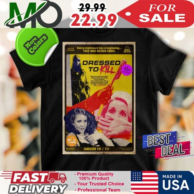 Dressed To Kill Master Of Time Poster May 24 2025 - Adult & Kids T-Shirts, Sweatshirts & Hoodies apparel design preview 1